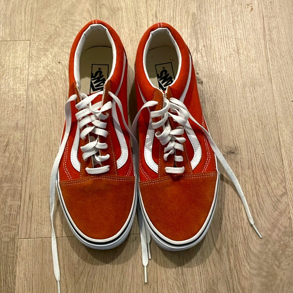 Burnt orange vans